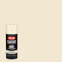 Krylon Fusion All-In-One Satin Dover White Paint+Primer Spray Paint 12 oz