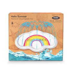 CocoNut Float Rae Dunn Multicolored Vinyl Inflatable Hello Summer Splash Runner