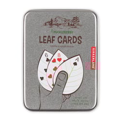 Kikkerland Huckleberry Leaf Cards Assorted 52 pc
