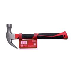 Ace 20 oz Smooth Face Claw Hammer Fiberglass Handle