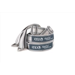 ENO Apollo 1.5 in. W X 10 ft. L 2 person Gray Hammock Suspension Straps