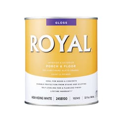 Royal Gloss High-Hiding White Porch & Floor Alkyd Enamel 1 qt