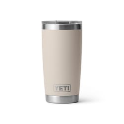 YETI Rambler 20 oz Cape Taupe BPA Free Tumbler with MagSlider Lid