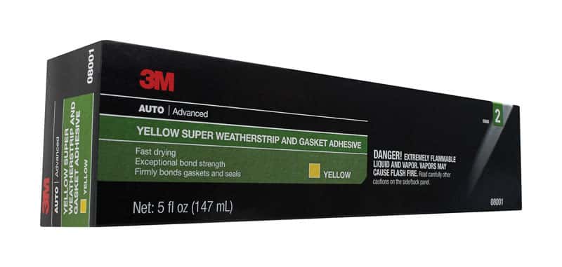 Weatherstrip Adhesive - 3M Clear