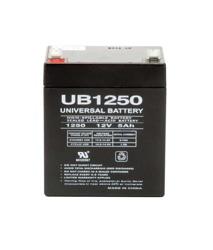 Universal Power Group Ub1250 5 Lead Acid Battery Ace Hardware