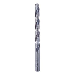 Irwin 19/64 in. X 4-3/8 in. L High Speed Steel Drill Bit Straight Shank 1 pc