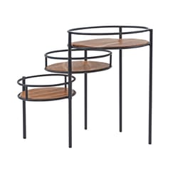 Linon Home Decor Modern 20 in. W X 20 in. L Round Table