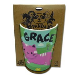 Panda Crew 8.5 oz Multicolored Melamine Grace Cup 1 pk