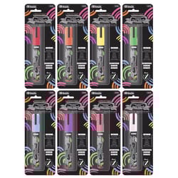 Bazic Products Assorted Bullet and Chisel Tip Chalk Marker 8 pk