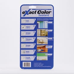 Sashco eXact Color Tintable Elastomeric Acrylic Latex Interior Molding and Trim Caulk 9.5 oz
