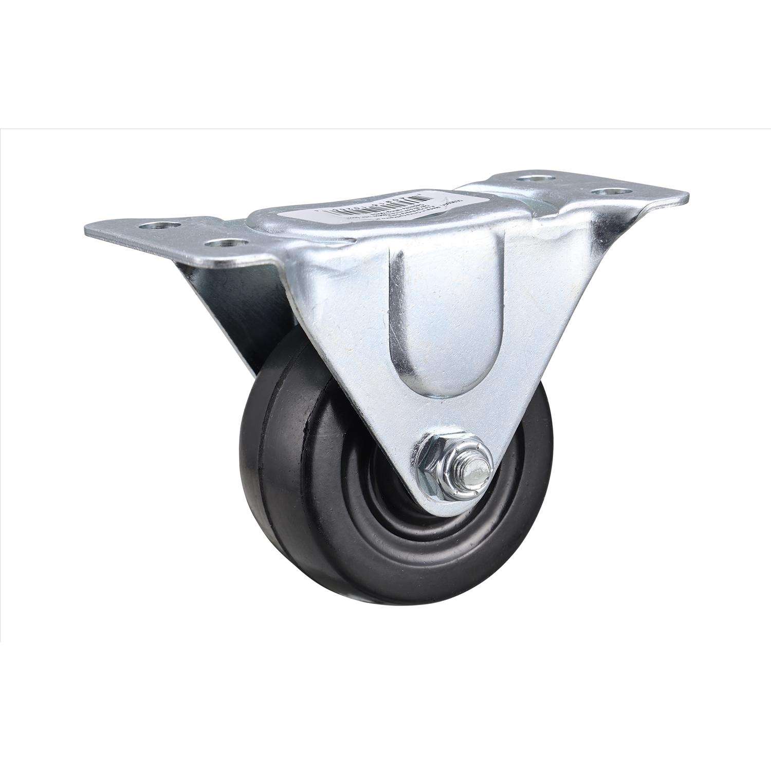 Projex 21/2 in. D Soft Rubber Caster 100 lb 1 pk Mfr 9482 Ace Hardware