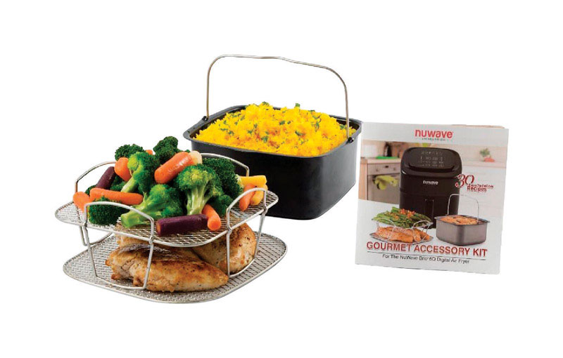 Photos - Toaster NuWave Brio Assorted 6 qt Air Fryer Accessory Kit 37223