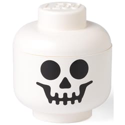 LEGO Skeleton Storage Head White 1 pc