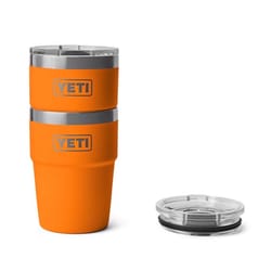 YETI Rambler 16 oz King Crab Orange BPA Free Stackable Tumbler with MagSlider Lid