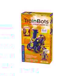Thames & Kosmos Train Bots 2-1 Steam Maker Kit Blue 116 pc