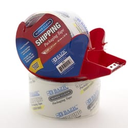 Bazic Products 1.88 in. W X 27.3 yd L Packaging Tape with Dispenser