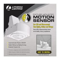 Lithonia Lighting 4.125 in. H X 2.5 in. W X 4.125 in. L Motion Sensor