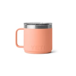 YETI Rambler 14 oz Lowcountry Peach BPA Free Mug with Lid