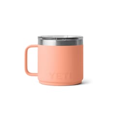 YETI Rambler 14 oz Lowcountry Peach BPA Free Mug with Lid