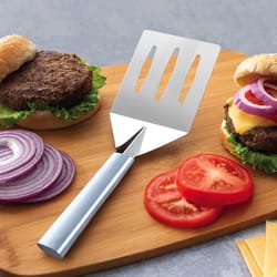 Rada Cutlery Silver Nickel Stainless Steel Turnover Spatula