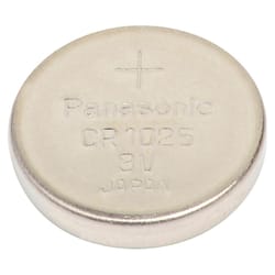 Panasonic Lithium Coin CR1025 3 V 30 mAh Button Cell Battery 1 pk