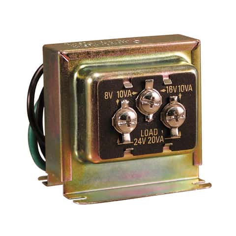 Heath Zenith Metal Wired Door Chime Transformer Heath Zenith Metal Wired Door Chime Transformer