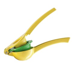 OGGI Yellow/Green Aluminum Citrus Press