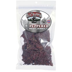 Old Trapper Peppered Beef Jerky 10 oz Bagged