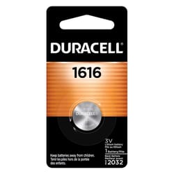 Duracell Lithium Coin 1616 3 V 50 mAh Medical Battery 1 pk