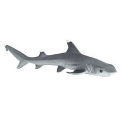 Safari Ltd. Wild Safari Whitetip Reef Shark Toy Gray