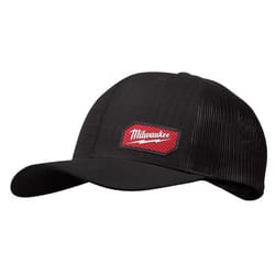 Milwaukee Gridiron Snapback Trucker Hat Black One Size Fits Most