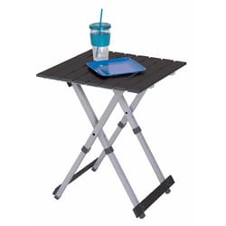 GCI Outdoor Compact Black Rectangular Aluminum Folding Camp Table