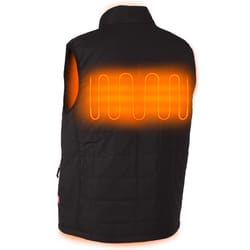 Milwaukee M12 Axis L Sleeveless Men's Full-Zip Heated Vest Black