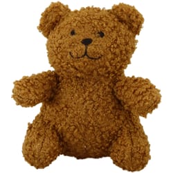 Petsport Tiny Tots Brown Plush Tiny Teddy Dog Toy Small 1 pk