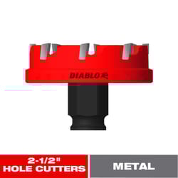 Diablo Steel Demon 2-1/2 in. Carbide Tipped 1/4 in. L Hole Cutter