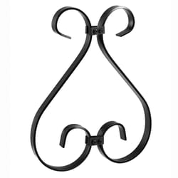 Gilpin Ornament 11 in. H X 8 in. W X 3/4 in. L Steel Rail Centerpiece