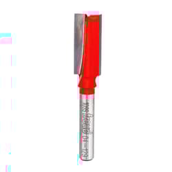 Freud 7/16 in. D X 1/2 in. X 2-1/2 in. L Carbide Double Flute Straight Router Bit