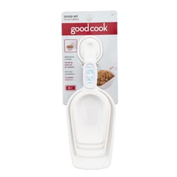 Good Cook Plastic White Measuring Set