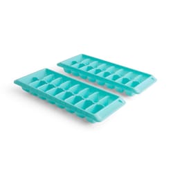 Farberware Aqua Plastic Ice Cube Trays