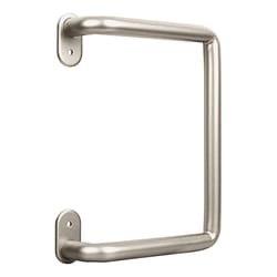 National Hardware Troy 5/8 in. D X 6-3/32 in. L Satin Nickel Silver Steel Pull Handle 1 pc