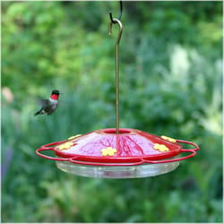 Perky-Pet Hummingbird 16 oz Plastic Dish Nectar Feeder 6 ports