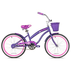 Kent Tiki Bay Girls 20 in. D Cruiser Bicycle Purple