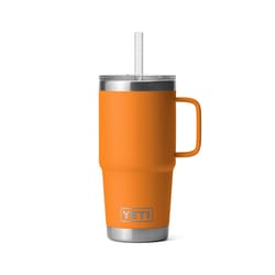 YETI 25 oz King Crab Orange BPA Free Insulated Straw Tumbler