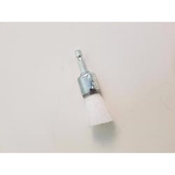 Dico Nyalox 3/4 in. D X 1/4 in. X 1/4 in. D Crimped Nylon Mandrel Mounted End Brush 4500 rpm 1 pc