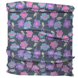 Karma Gray Poppies Half Headband Polyester Microfiber 1 pk