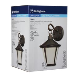 Westinghouse Antique Bronze Switch LED Lantern Fixture