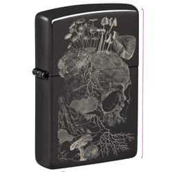 Zippo Black Skull Mushroom Lighter 2 oz 1 pk