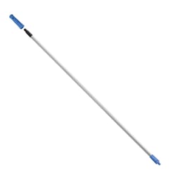 Unger 60 in. L X 1.75 in. D Aluminum Dual Ended Pole Silver/Blue