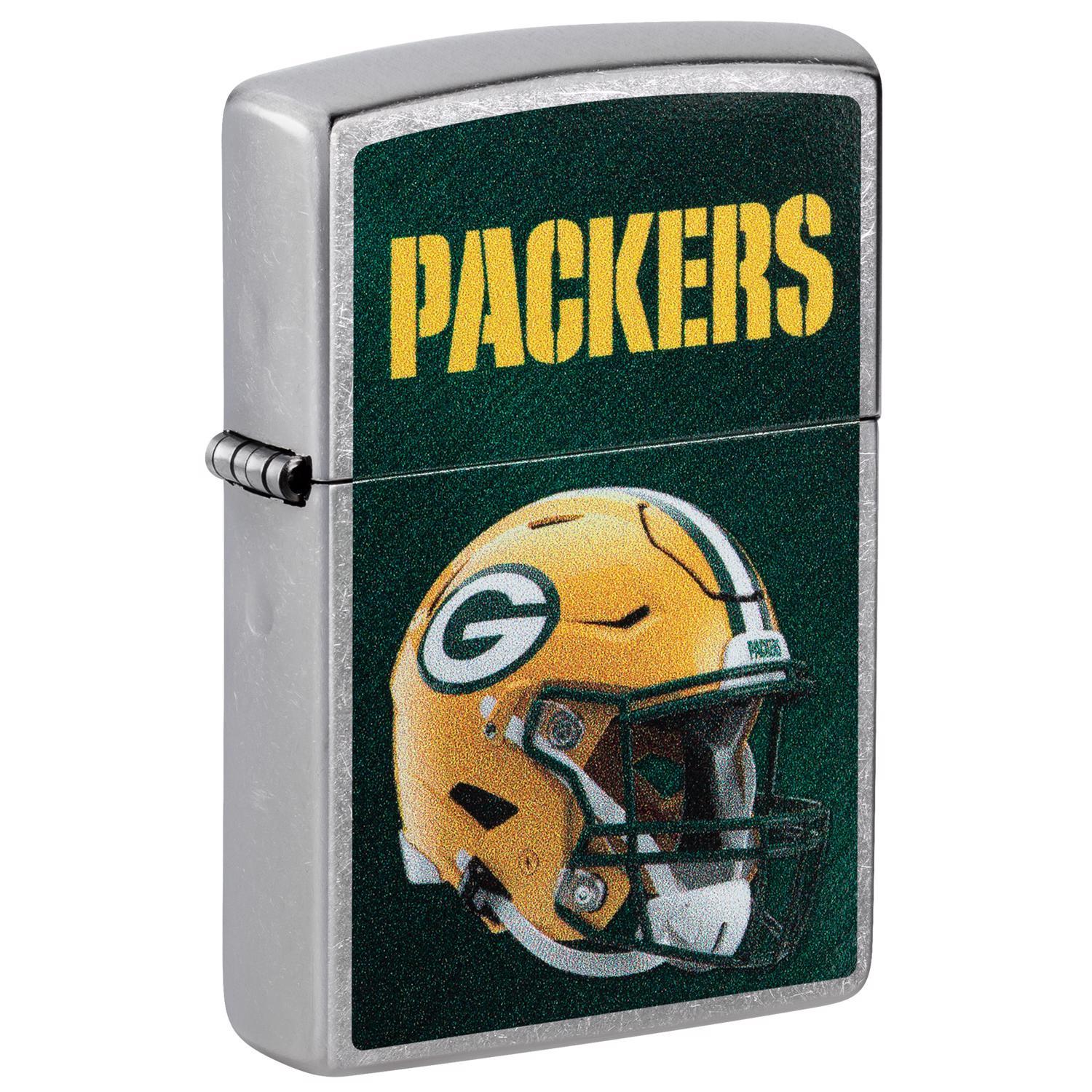 Zippo NFL Silver Green Bay Packers Lighter 2 oz 1 pk - Ace Hardware