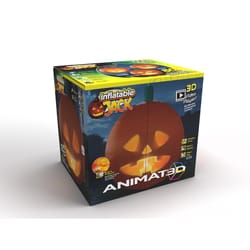 Mindscope Jabberin' Jack 5 ft. Prelit Halloween Pumpkin Inflatable